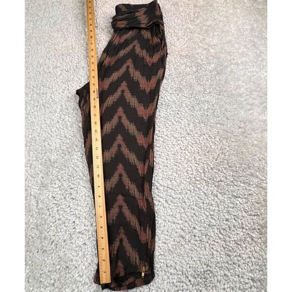 Free People Got Me Twisted Harem Pants Black Print - Picture 9 of 10